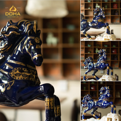 🍂 NGHỆ THUẬT ĐẶT MỘT TÁC PHẨM LONG MÃ TRONG KHÔNG GIAN TIẾP KHÁCH SANG TRỌNG